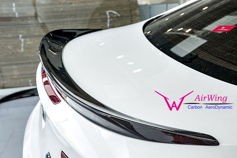 BMW F06 F13 M6- 3D style carbon trunk spoiler 03